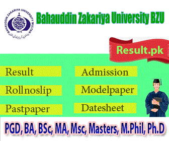 bzu class PGD, BA, BSc, B.Com, MA, Msc, Masters, M.Phil, Ph.D